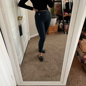 Tommy Hilfiger plaid pull-on pants